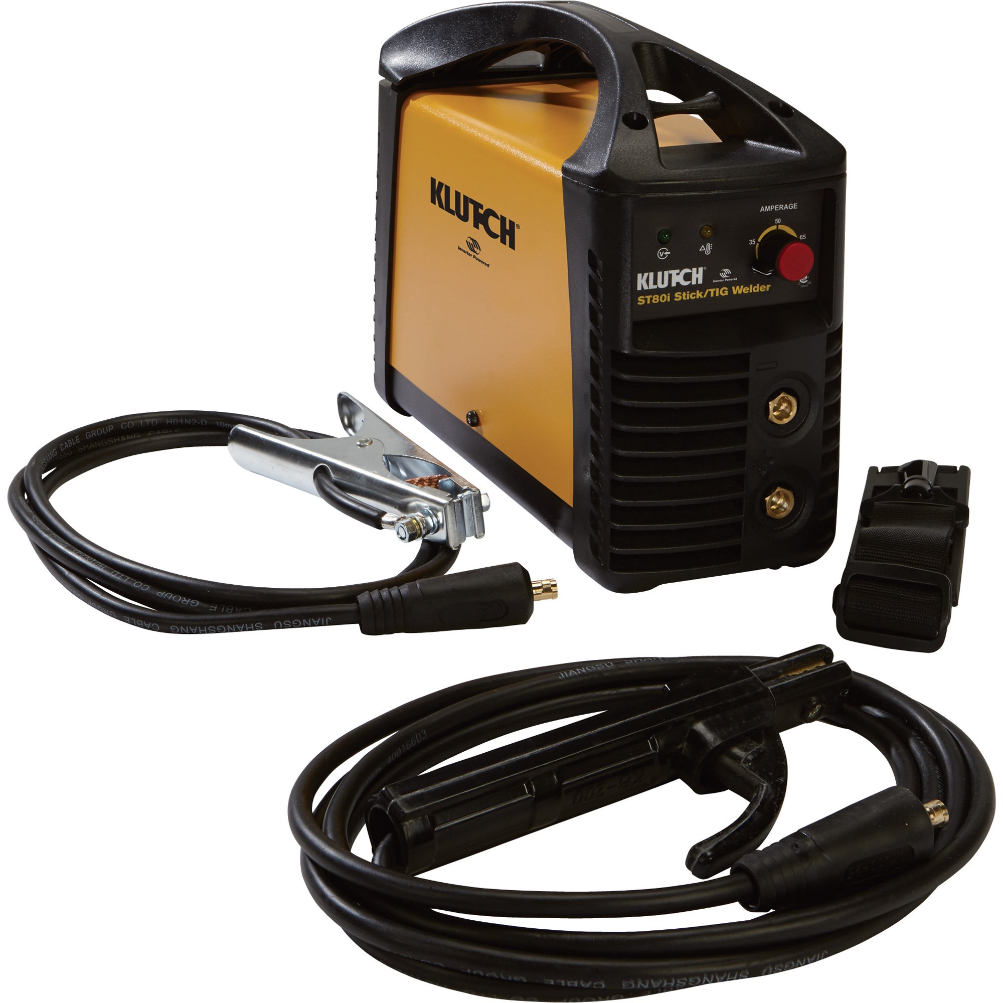 Klutch Reconditioned ST80i Inverter-Powered DC Stick Welder with TIG Option — 115 Volt, 20–75 Amp DC, 90 Amp Peak